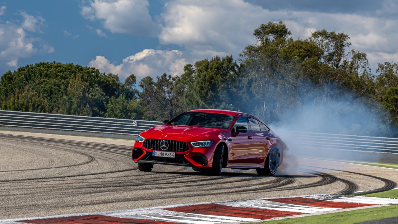 The Mercedes-AMG GT retains V8 grunt., Mercedes-AMG is restricting V8 power to expensive models., The 2023 Mercedes-Benz C63 E Performance has hybrid power., Technology, Motoring, Motoring News, Mercedes considering V8 comeback for C63
