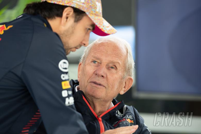 red bull's helmut marko shuts down ‘made up’ reports about sergio perez's f1 contract