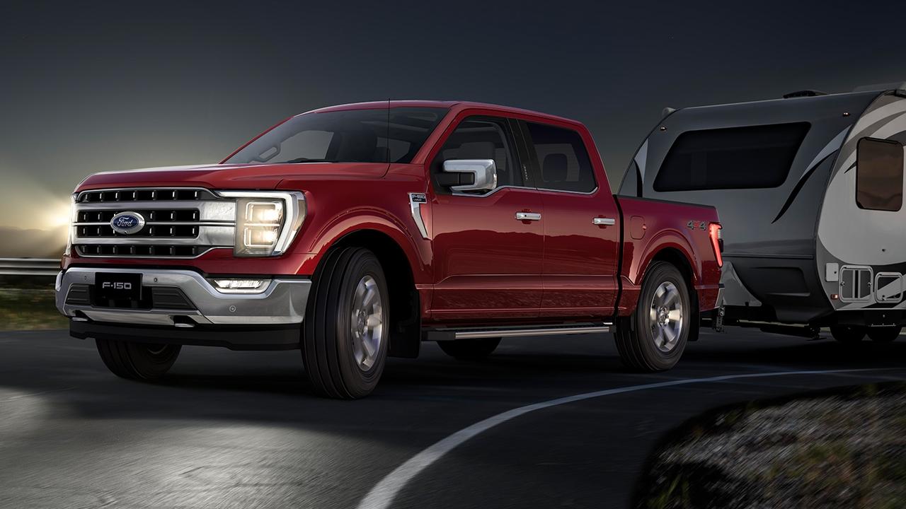 You would be brave to tow anything through an Australian drive-through lane., Technology, Motoring, Motoring News, Why American trucks such as the Ford F-150 are better overseas