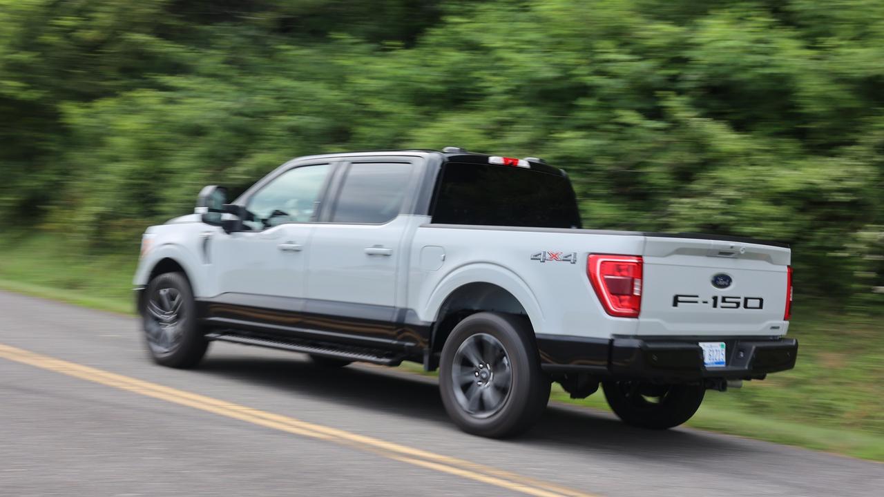 The F-150 is the best-selling car in America., You would be brave to tow anything through an Australian drive-through lane., Technology, Motoring, Motoring News, Why American trucks such as the Ford F-150 are better overseas