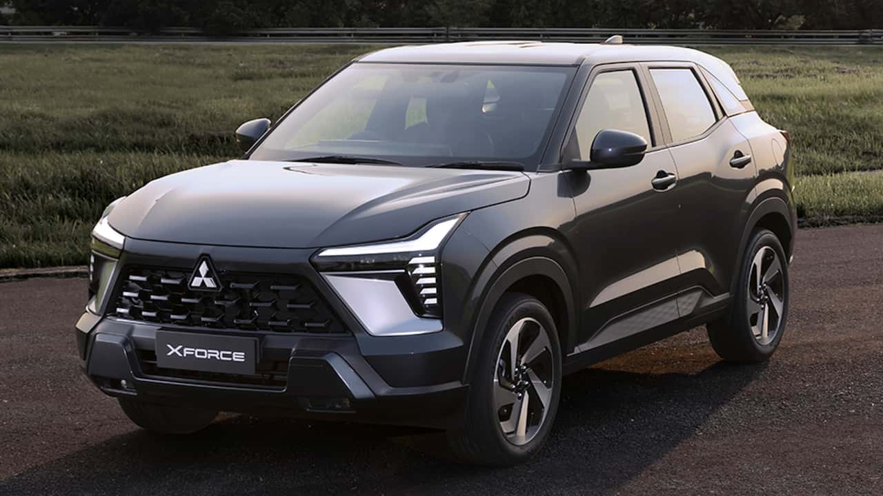 mitsubishi xforce debuts with 8.7 inches of ground clearance, four drive modes