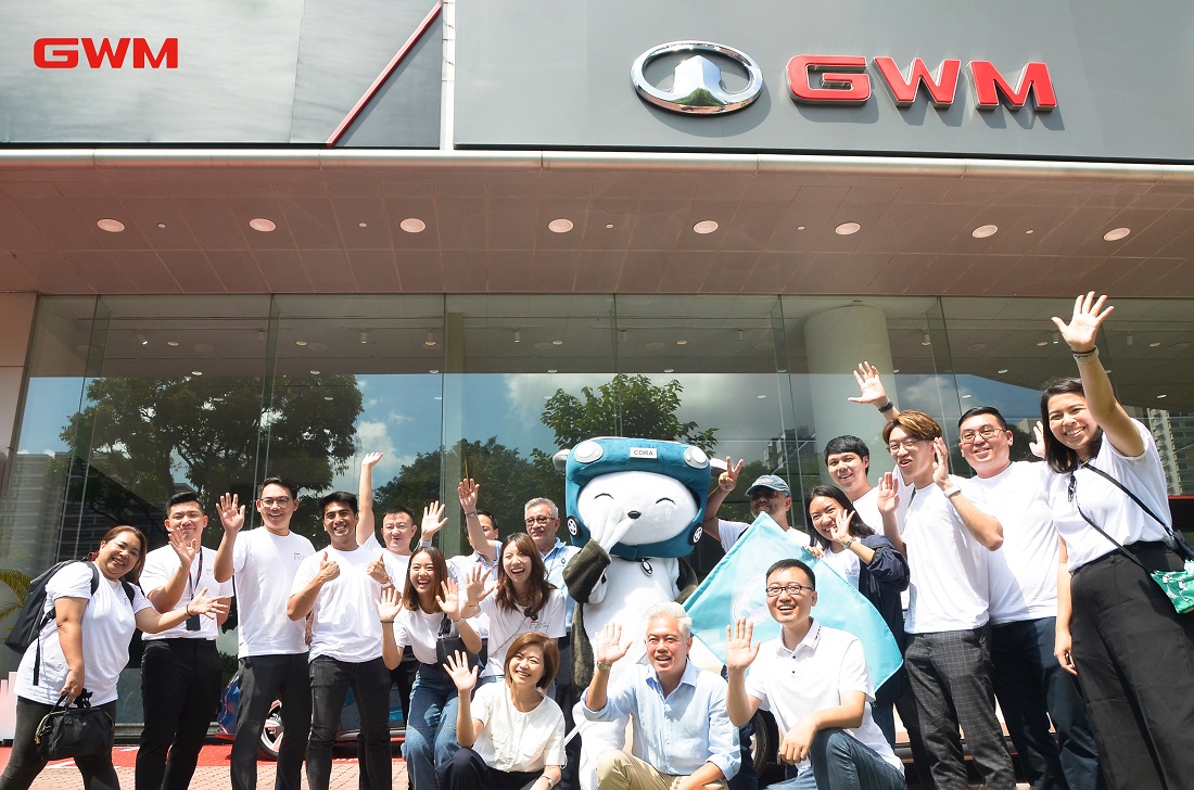 great wall motor, malaysia, singapore, thailand, gwm ev convoy tour covered 3 countries using ora good cat