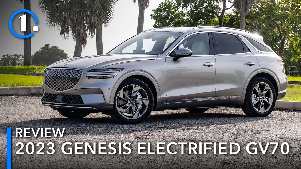 2023 genesis electrified gv70 review: battery-powered beauty