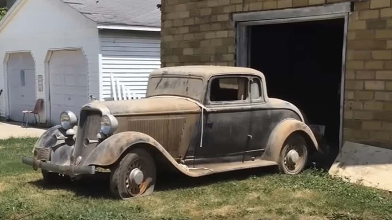 1933 Dodge DP Coupe Barn Find