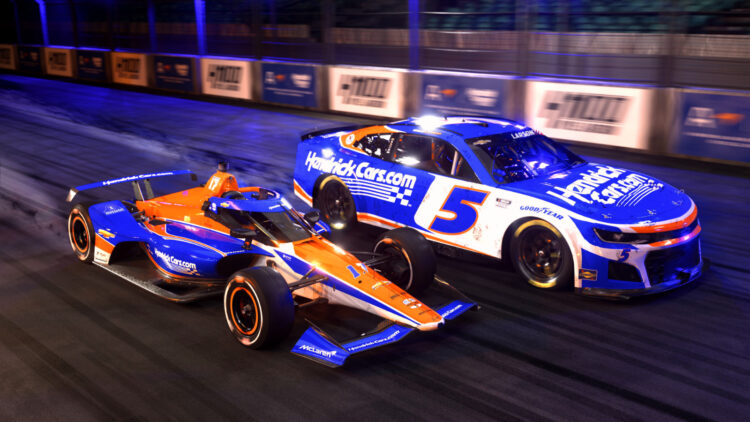 Indy500, IndyCar, Larson, McLaren, NASCAR