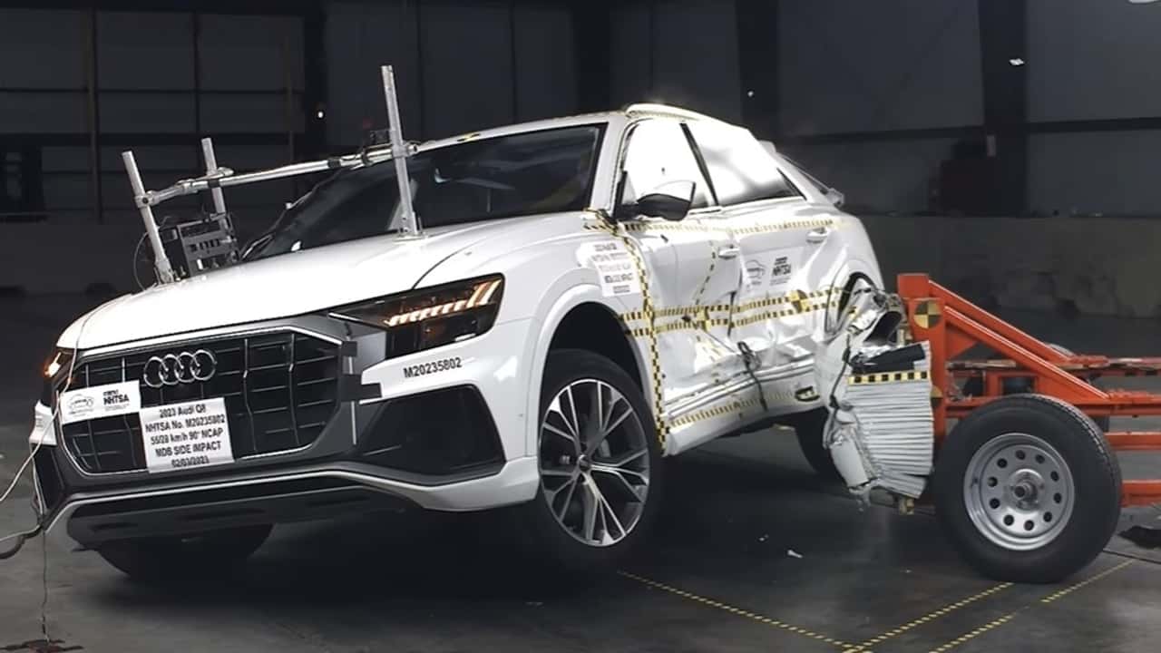 2023 Audi Q7 NHTSA Side Impact Test