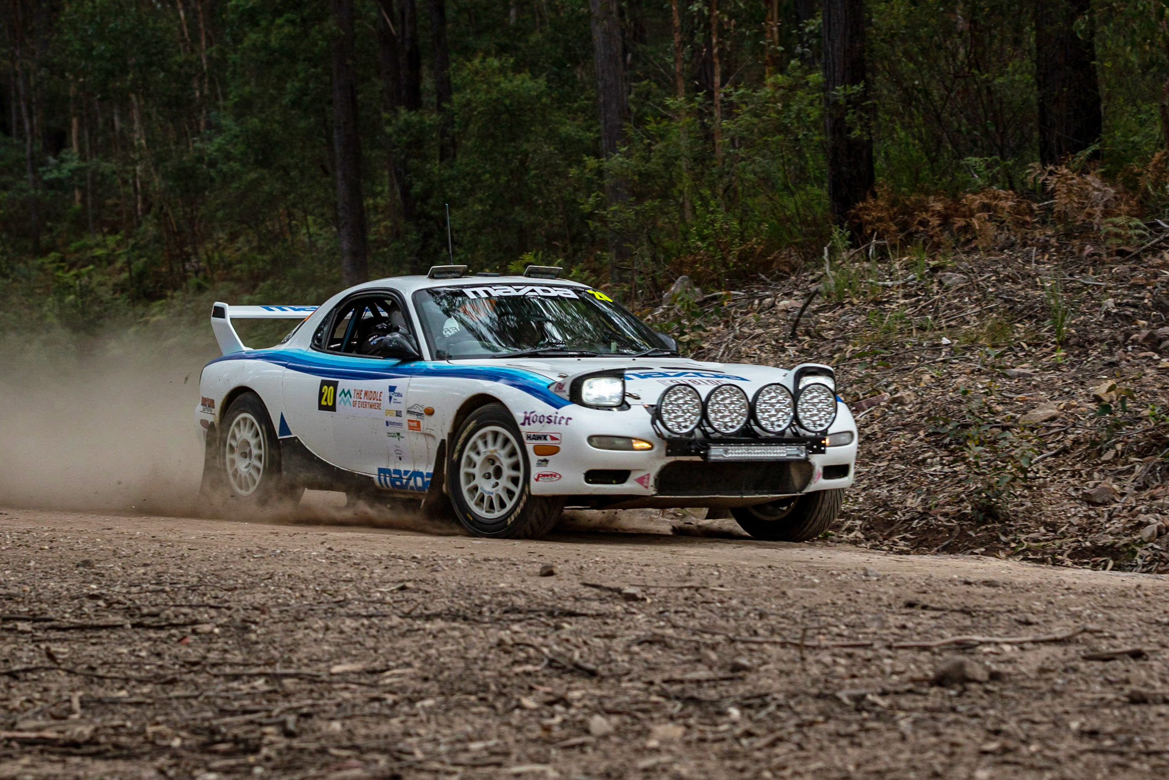 huge field lines up for gippsland rally