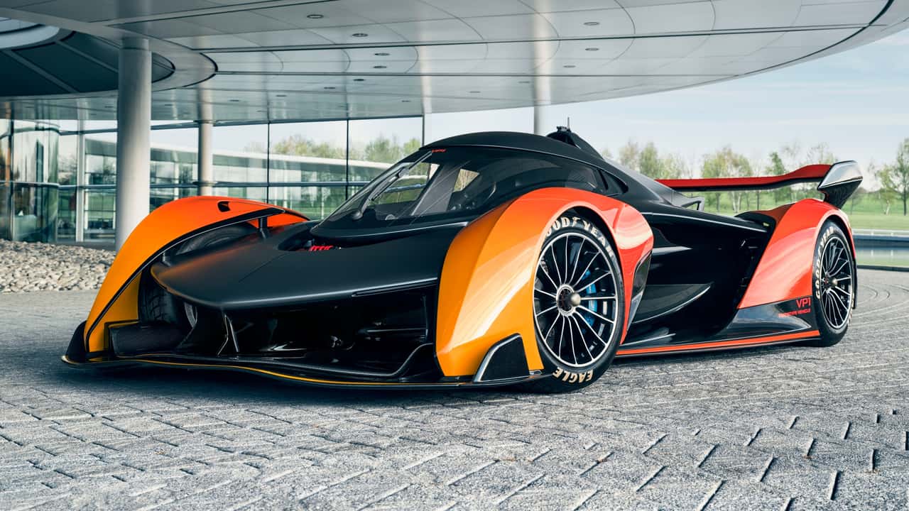 mclaren claims an electric hypercar doesn't need 2,000 hp, it must be lightweight