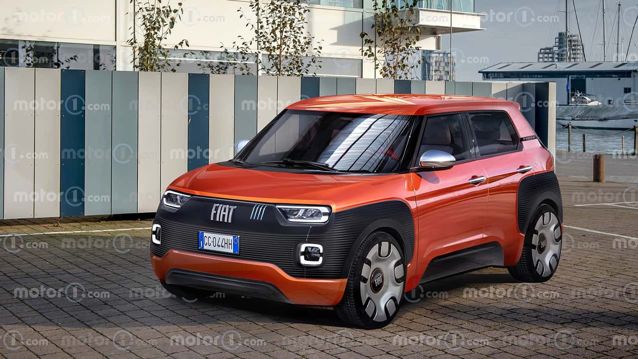 next-generation fiat panda speculatively rendered ahead of 2024 debut