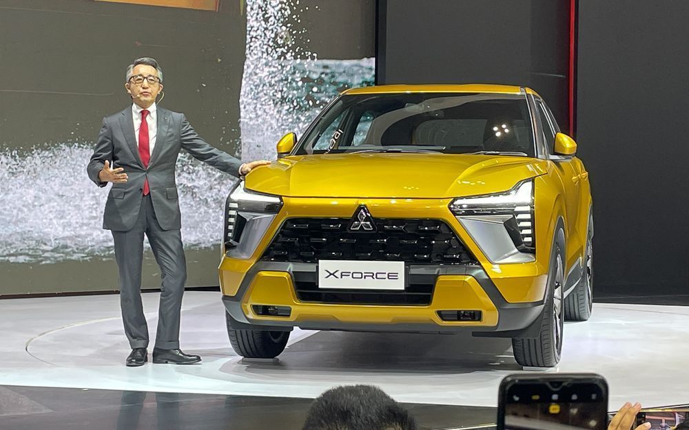 auto news, mitsubishi motors malaysia, mitsubishi xforce 2023, mitsubishi xpander, xforce malaysia, it might not be as powerful as the hr-v, but the xforce prioritises overcoming potholes and floods