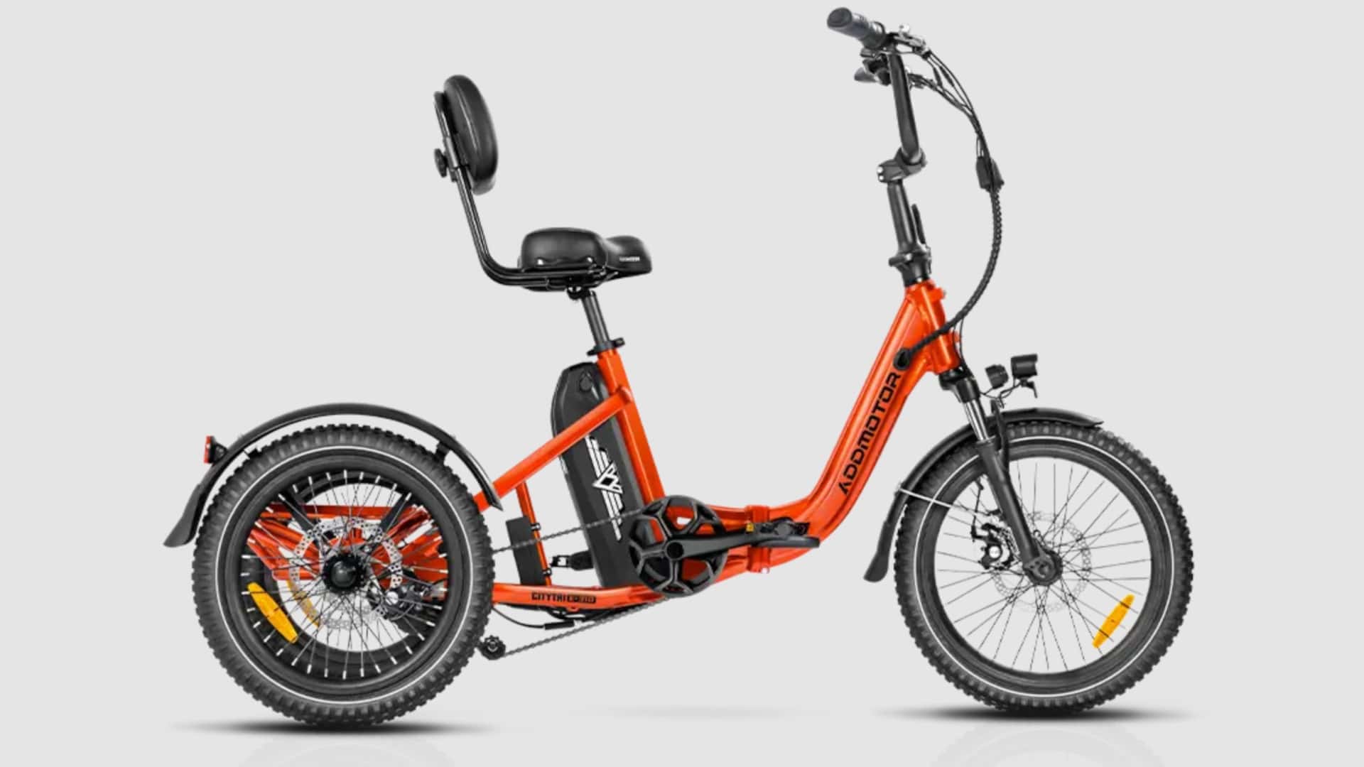 addmotor launches the citytri e-310 urban electric trike