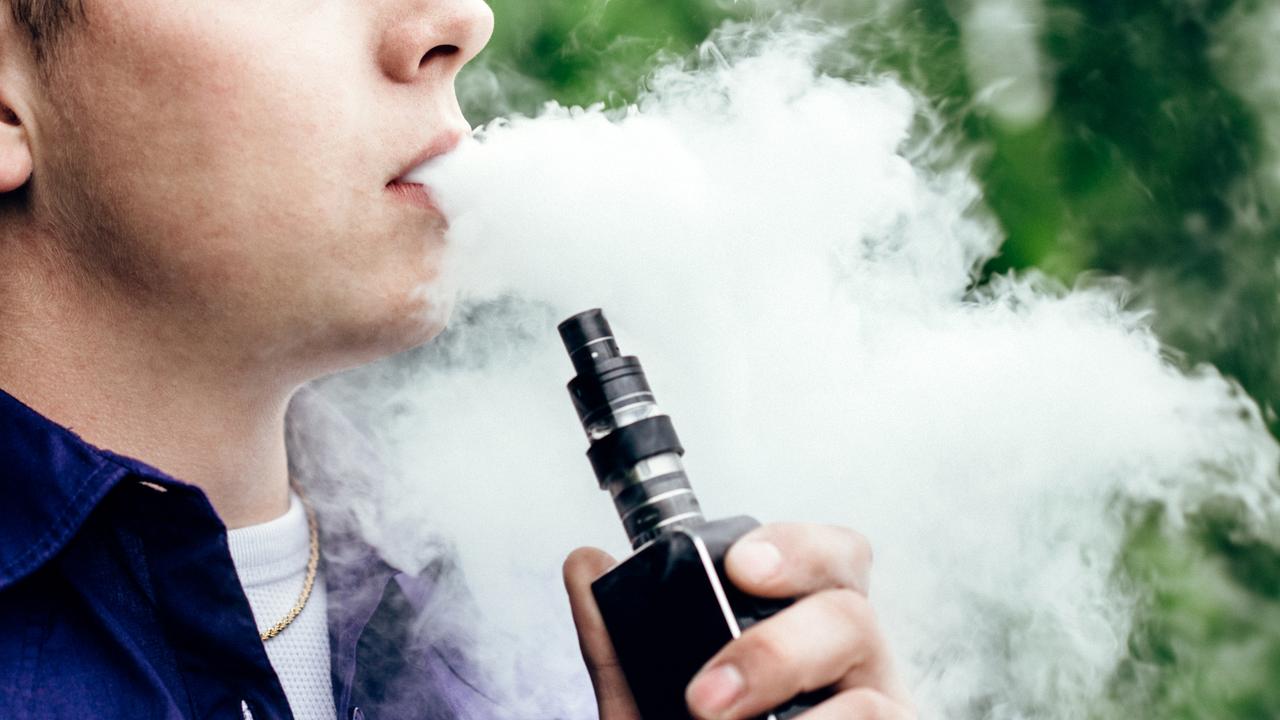 Drivers can be fined for vaping if a child is in the car., The thick clouds of vapour could temporarily obscure your view when driving., Technology, Motoring, Motoring News, Vaping while driving could result in big fines