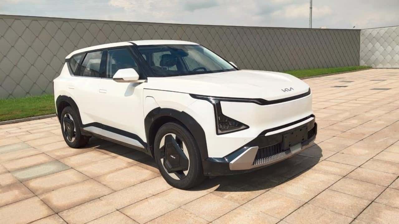 2025 kia ev5 electric suv leaked in china, stay true to concept