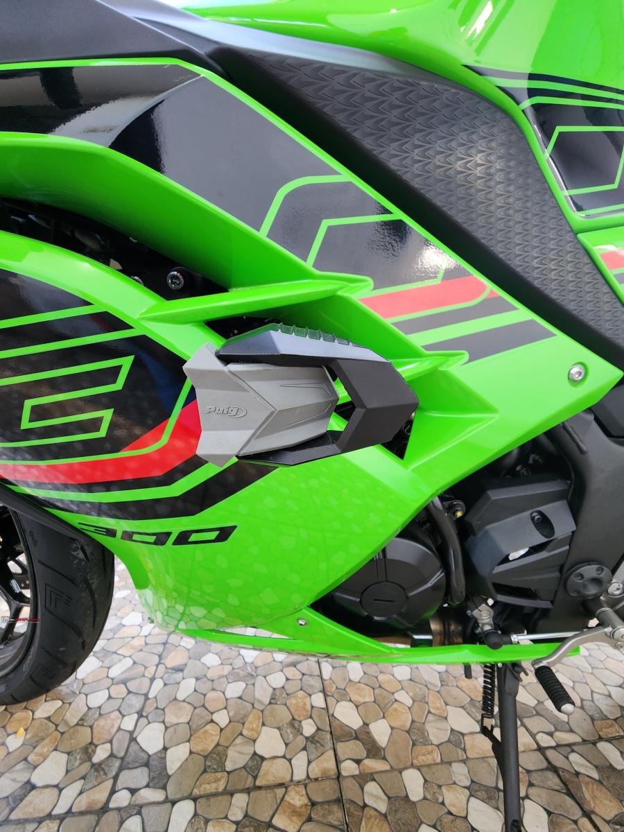 My 2023 Ninja 300 comes home: Riding impressions & accessories fitted, Indian, Member Content, Kawasaki Ninja 300