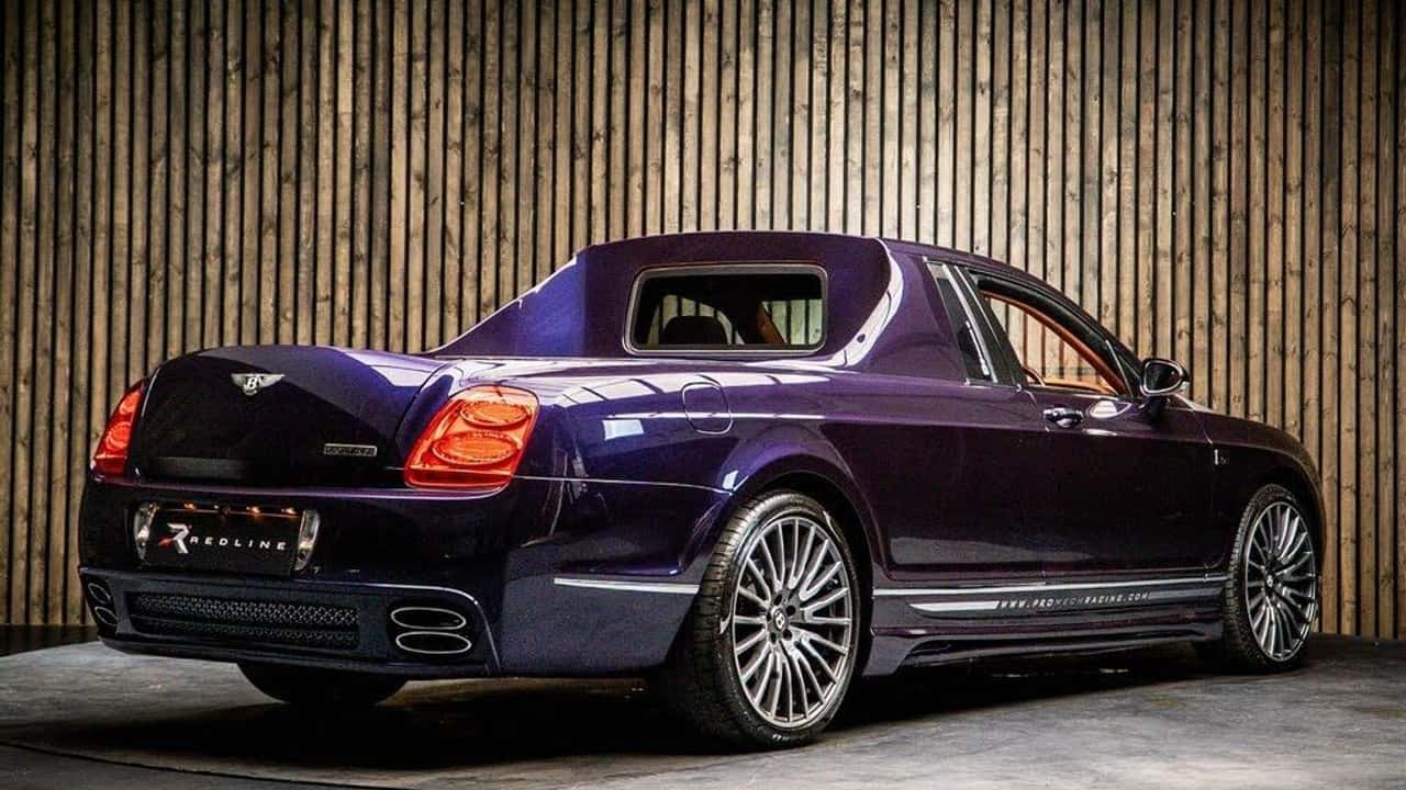 bentley continental flying spur is the opulent pickup truck you can own