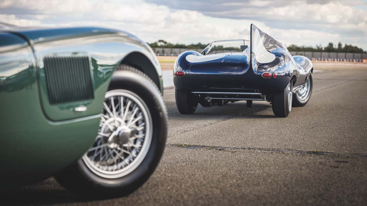 jaguar c-type and d-type revivals come together at the quail