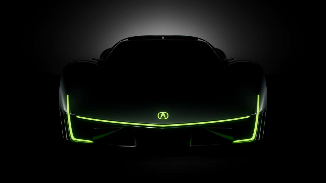acura performance electric vision concept debuts, teases possible nsx ev
