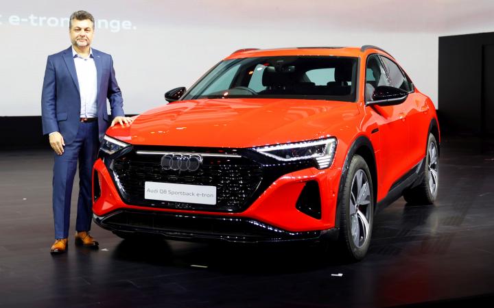 Audi Q8 e-tron electric SUV launched at Rs 1.14 crore, Indian, Audi, Launches & Updates, Q8 e-tron, Q8 e-tron Sportback