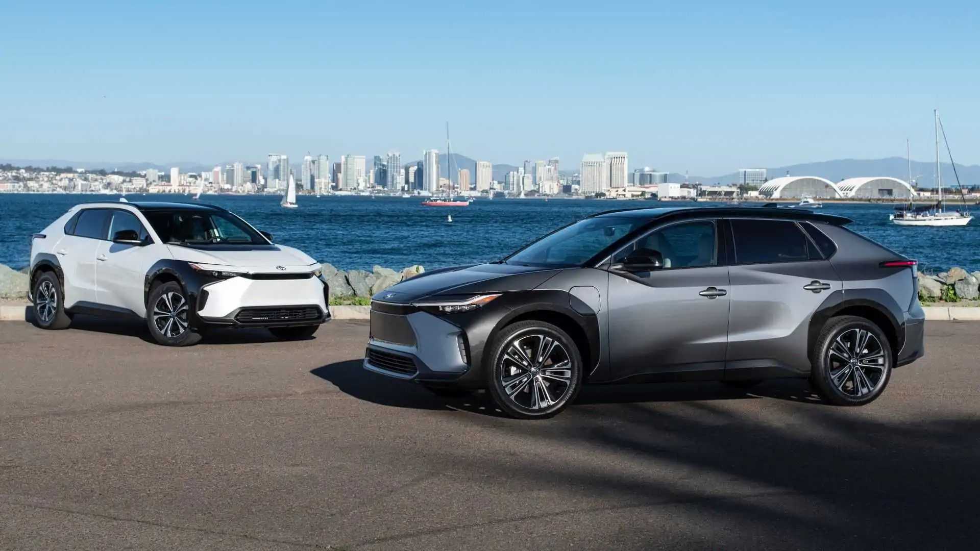 2023 toyota bz4x now cheaper to lease than camry hybrid