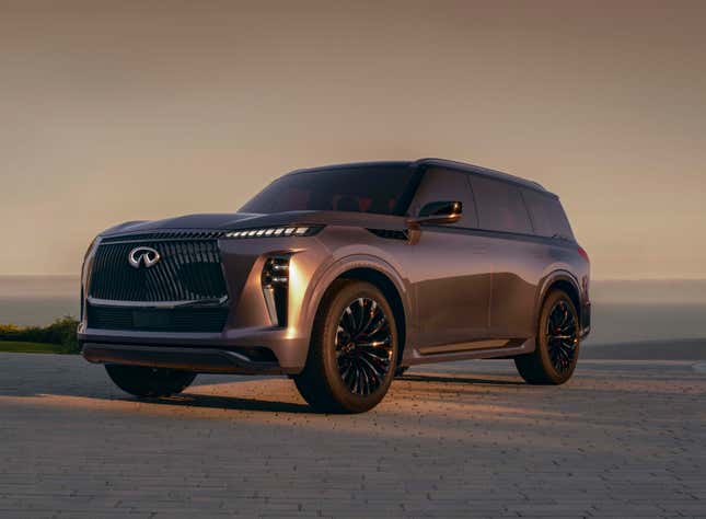 infiniti's qx monograph might be a preview of a new qx80
