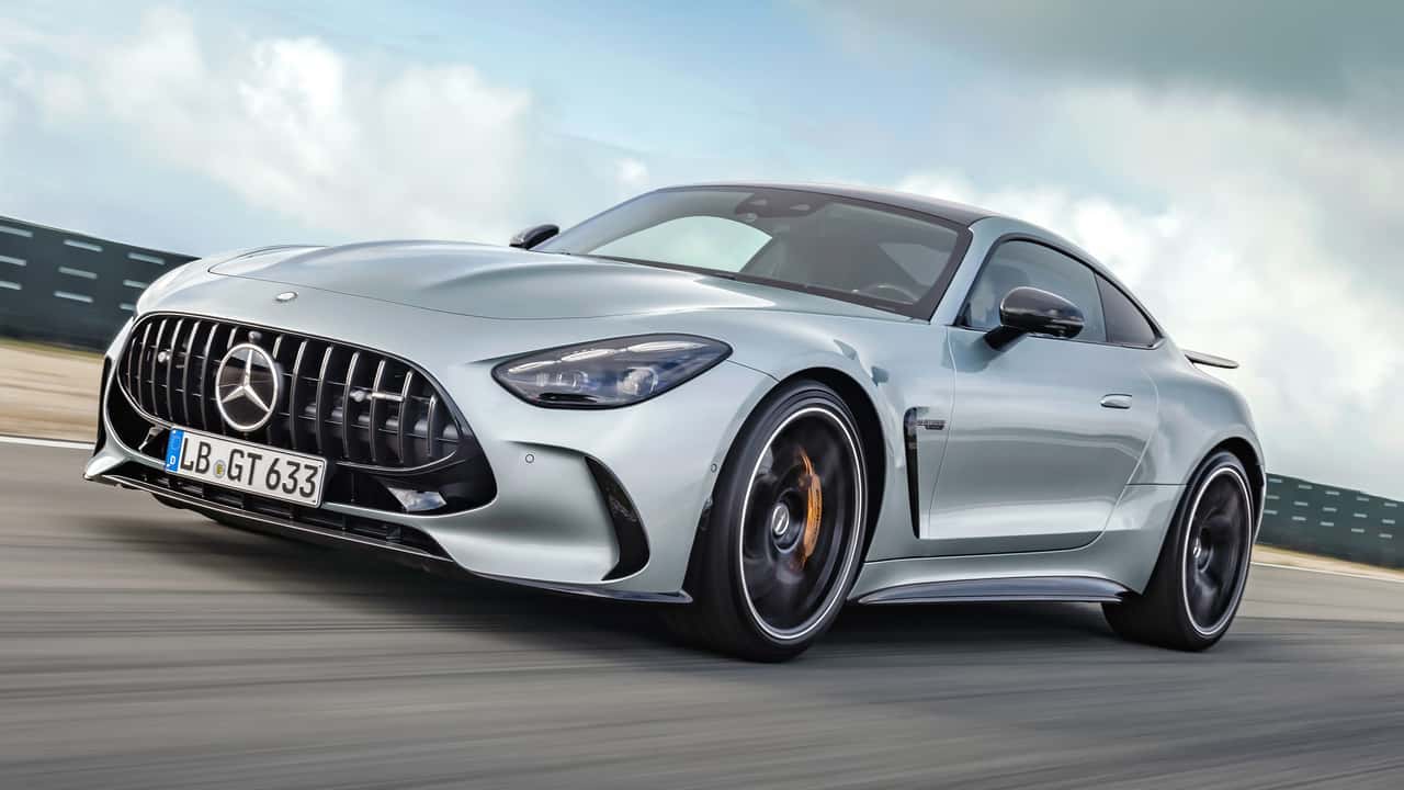 2024 mercedes-amg gt coupe debuts with 2+2 seats, awd, and 577 hp