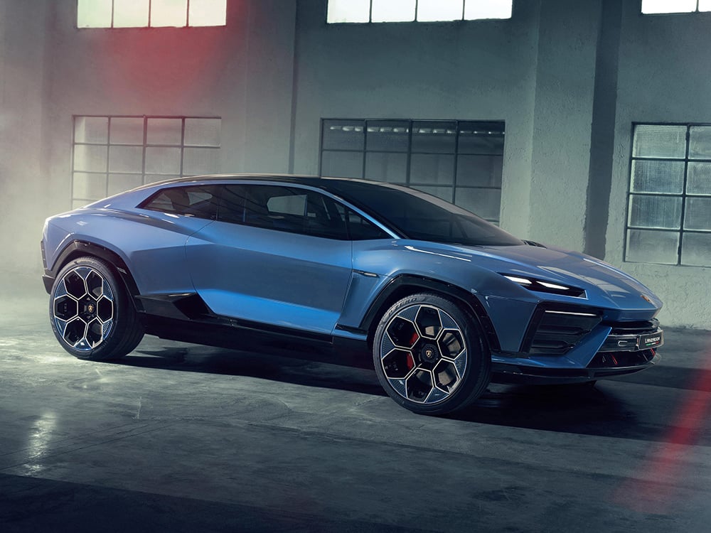 we invite you to feast your eyes on the lamborghini lanzador concept