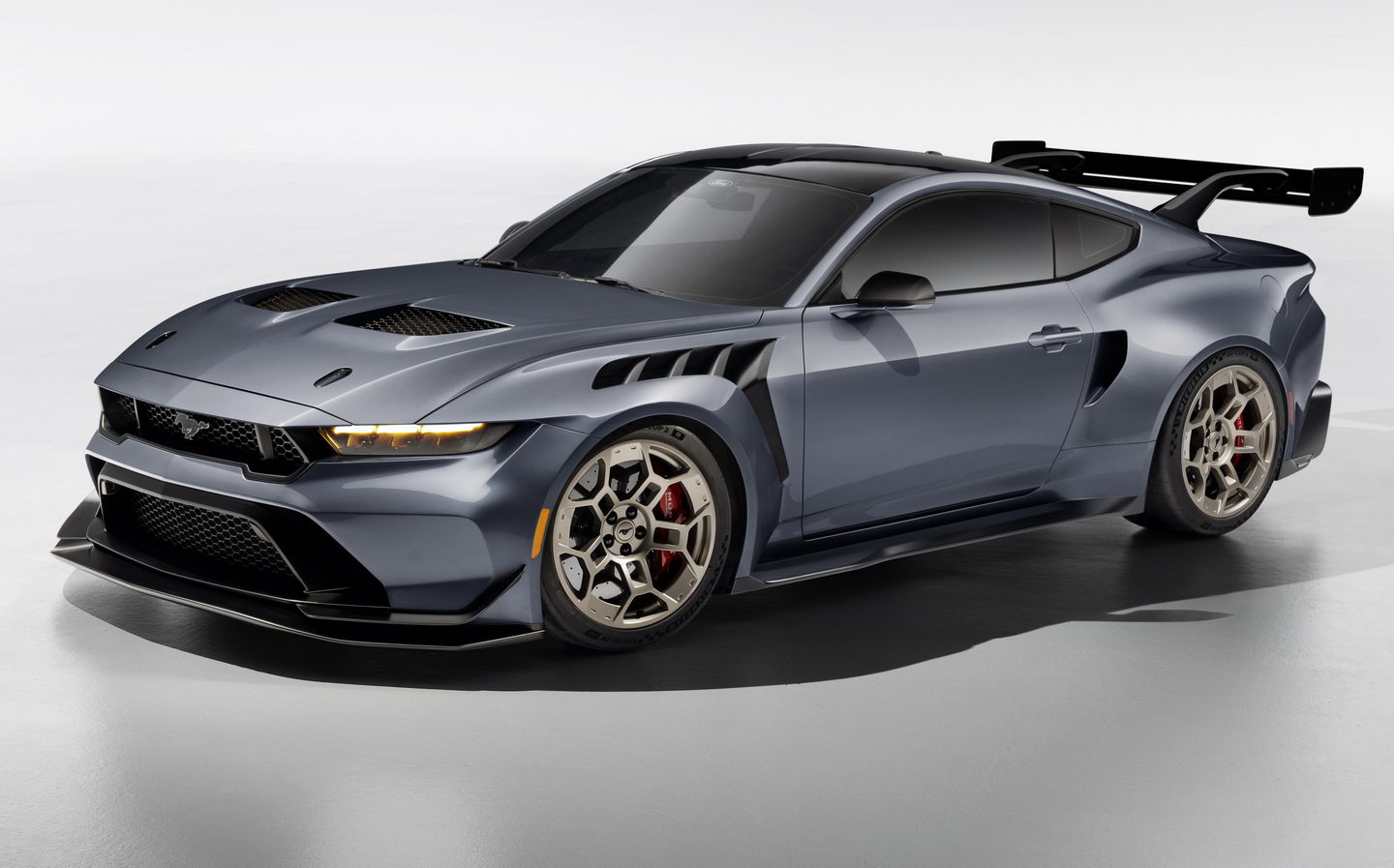 ford, monterey car week, mustang, ford reveals street-legal mustang gtd developed in parallel with le mans racer