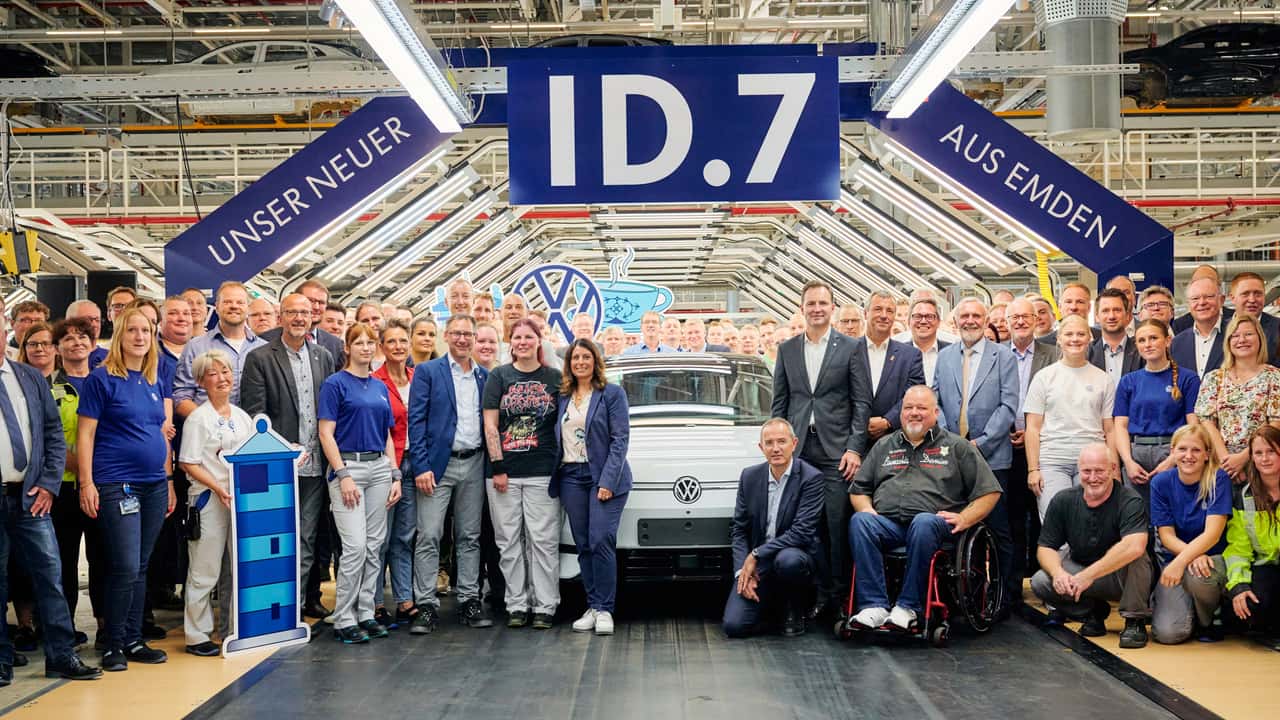 volkswagen id.7 entered production in germany