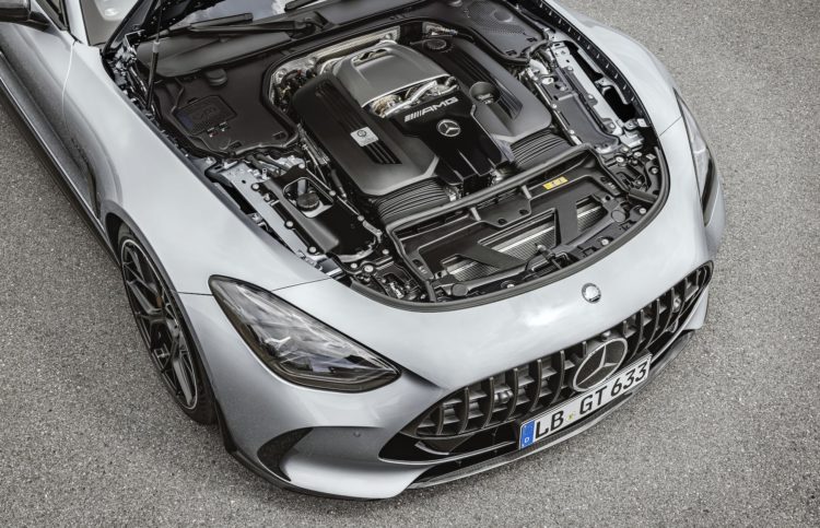 mercedes reveals second-gen amg gt coupe with four seats & 430kw v8