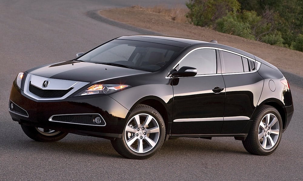 the acura zdx is the faster, plusher cousin of the honda prologue