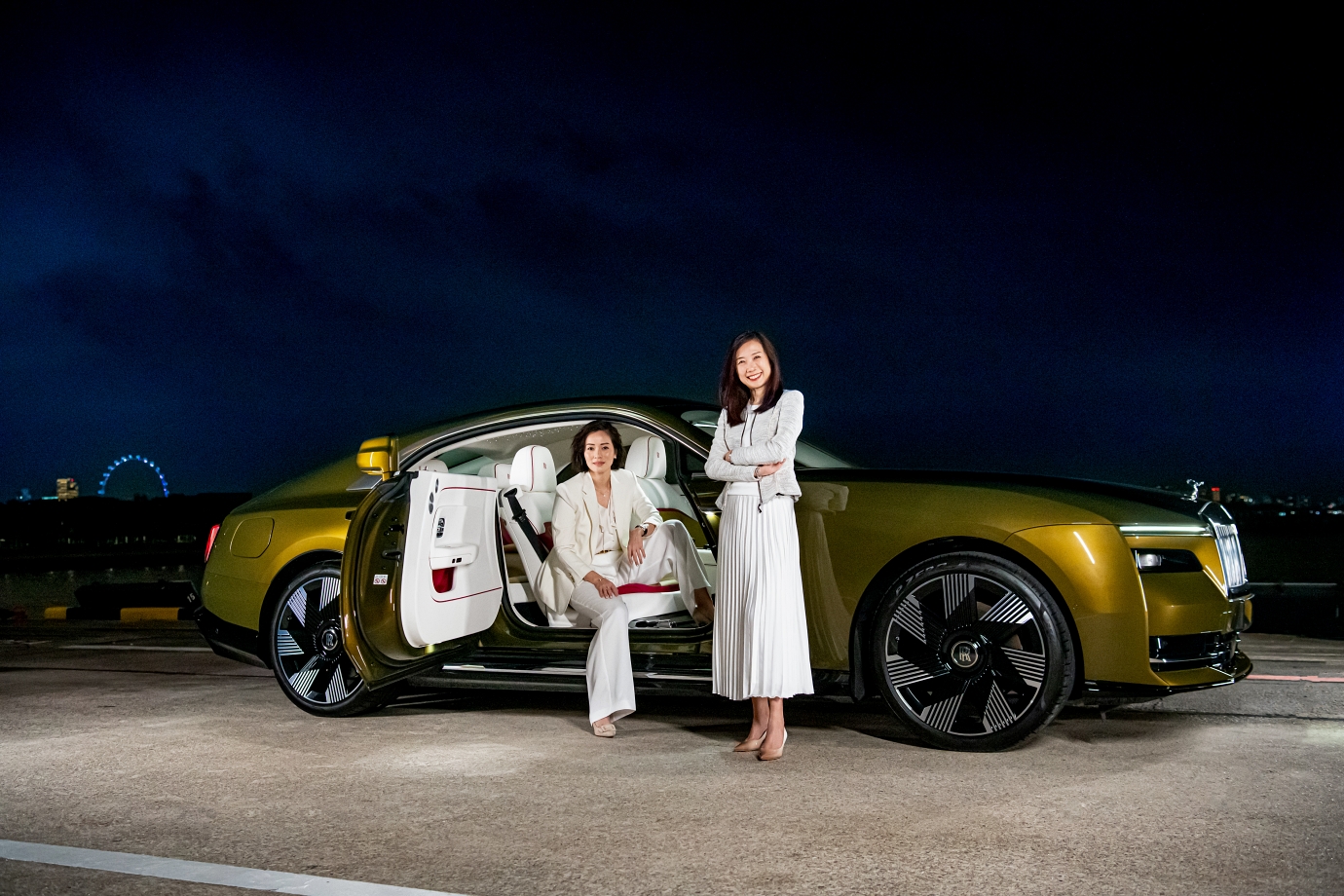 L-R : Ms. Irene Nikkein (Regional Director APAC, Rolls-Royce Motor Cars Asia Pacific)  and Ms. Renee Chua (Managing Director, Rolls-Royce Motor Cars Singapore)