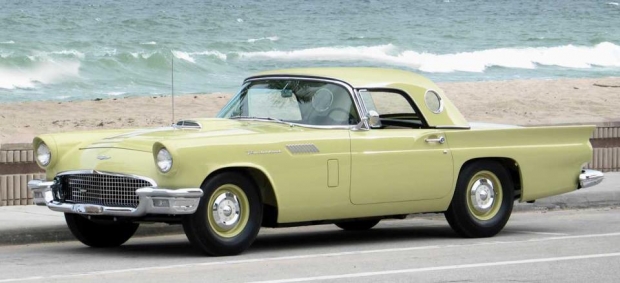 1957 Ford Thunderbird Phase I, 1950s Cars, ford, sports cars