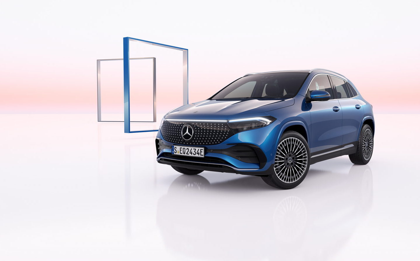 electric cars, mercedes, suvs, fresh look and tech for updated mercedes eqa and eqb electric suvs, with up to 348 miles on a charge
