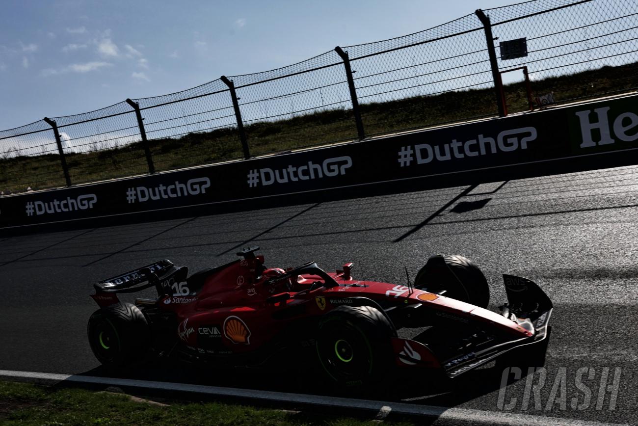 charles leclerc “can’t wait” for “brand new” ferrari car in 2024 after latest crash at dutch gp
