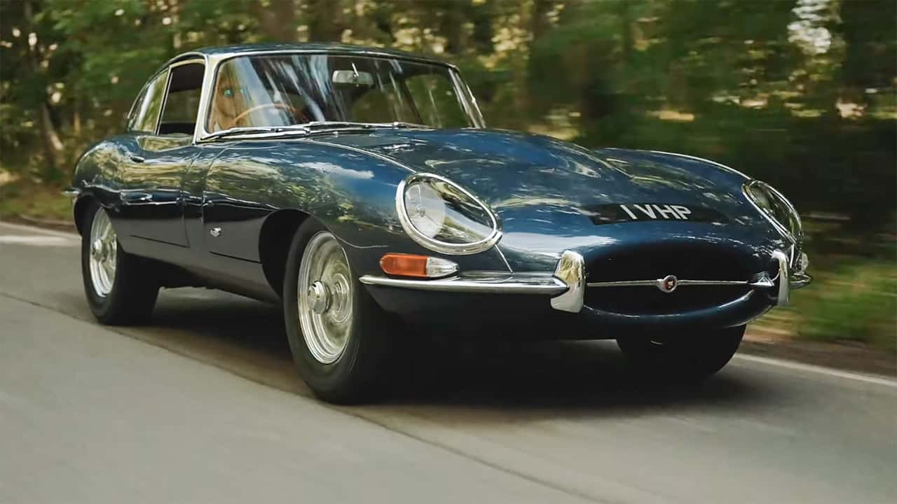 First Production 1961 Jaguar E-Type Right-Hand Drive Coupe