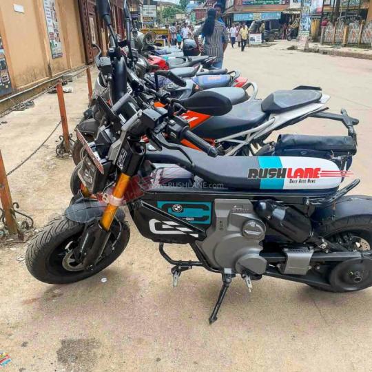 BMW CE 02 electric 2-wheeler spied in India, Indian, 2-Wheels, Scoops & Rumours, BMW Motorrad, BMW CE 02, Electric Scooter, spy shots
