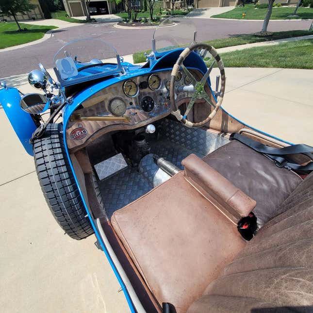 at $48,500, could this 1988 teal bugatti type 35 get you to go old school?