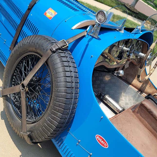 at $48,500, could this 1988 teal bugatti type 35 get you to go old school?