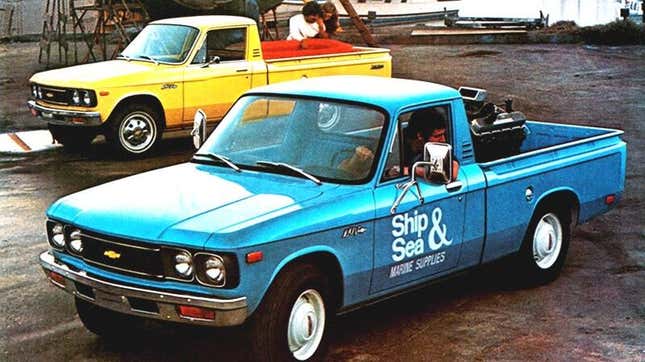 the chevrolet luv was a compact truck way ahead of its time