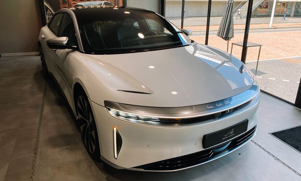 the lucid air is potent, premium and pricey