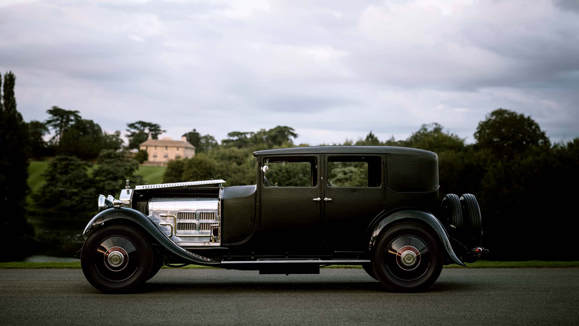 1929 rolls-royce phantom ii ev conversion by electrogenic revealed with 201 hp