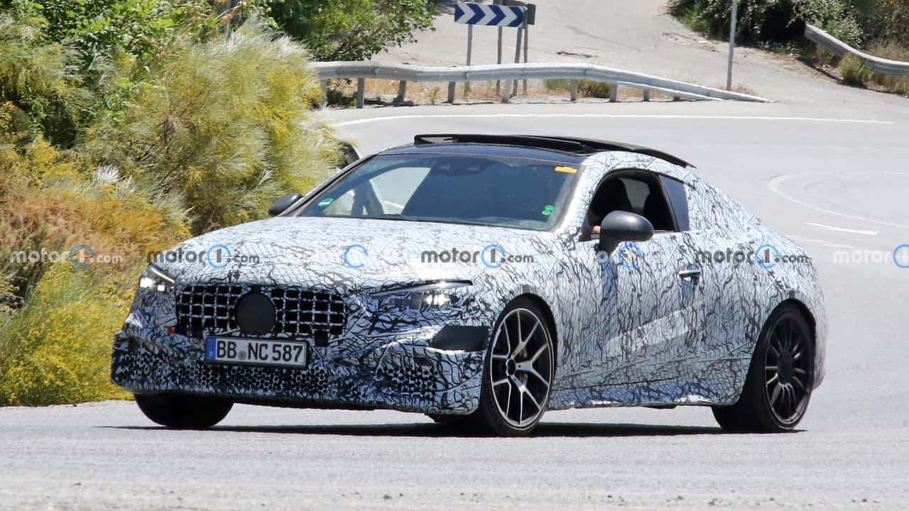 Mercedes-AMG CLE 63 Front View Spy Photo