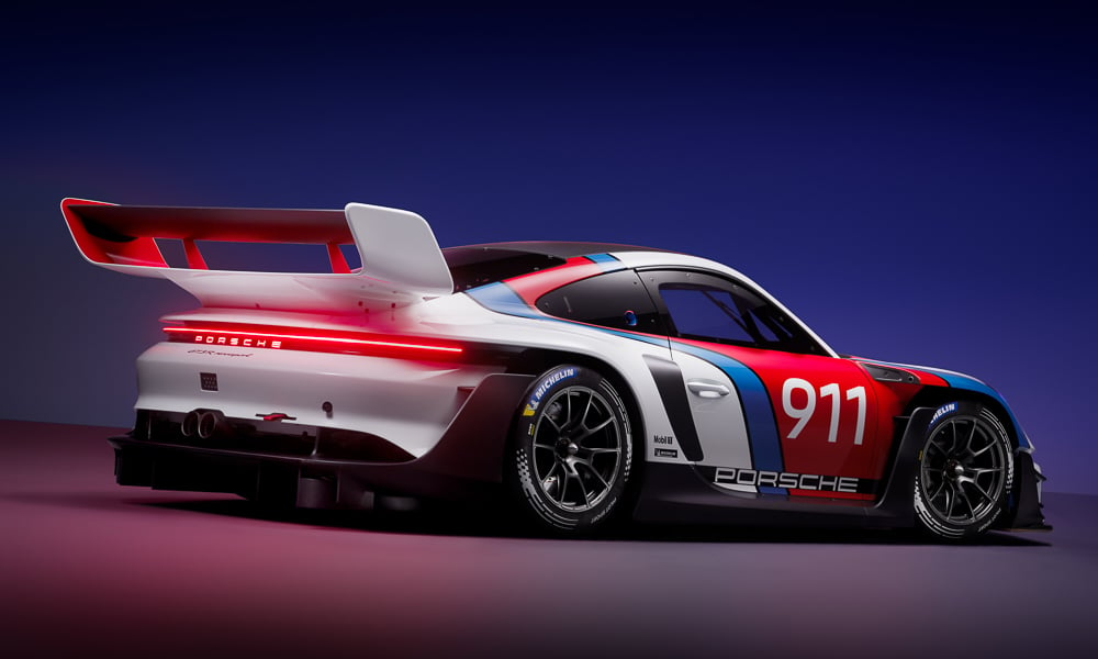 the porsche 911 gt3 r rennsport is a limited-edition track monster