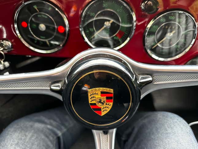 porsche's 1963 356 super 90 coupe is the great communicator