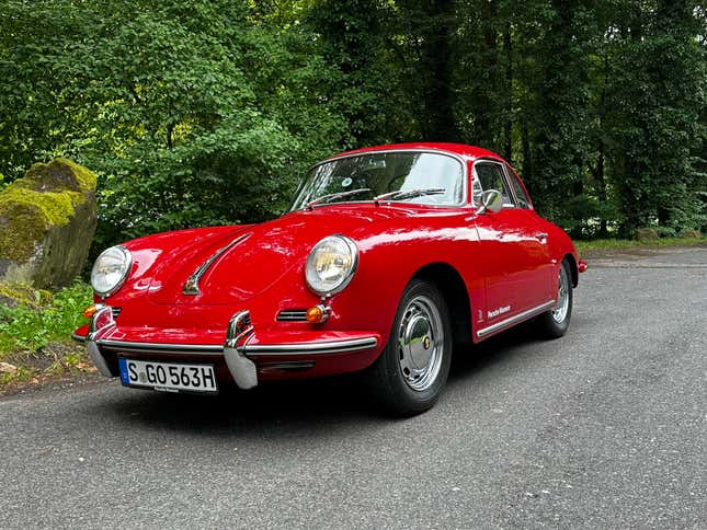 porsche's 1963 356 super 90 coupe is the great communicator
