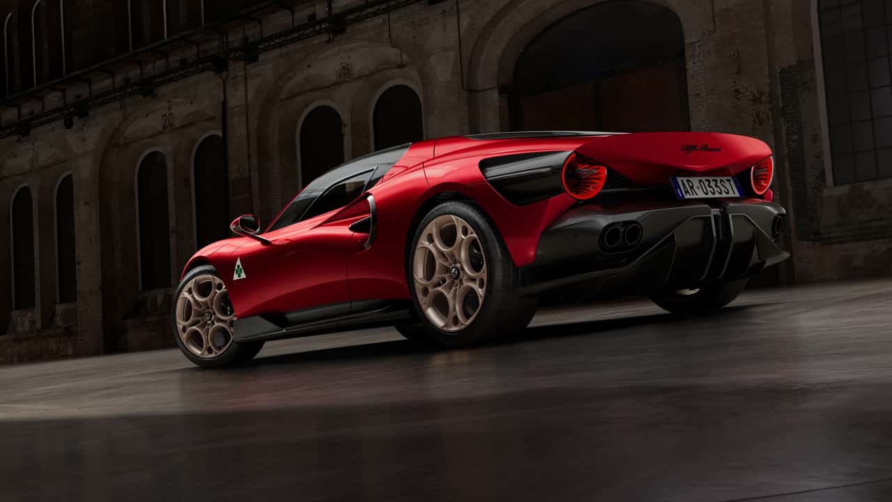most alfa romeo 33 stradale buyers choose v6 over electric powertrain