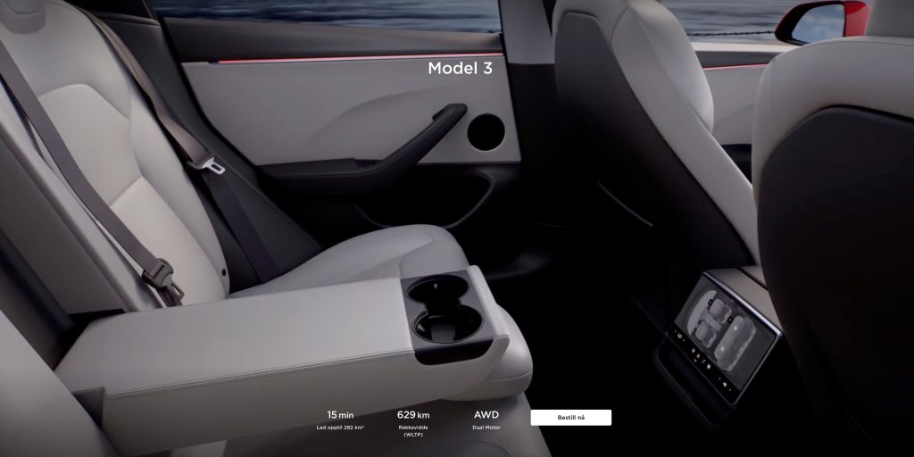 tesla model 3 highland officially unveiled with new design and more features
