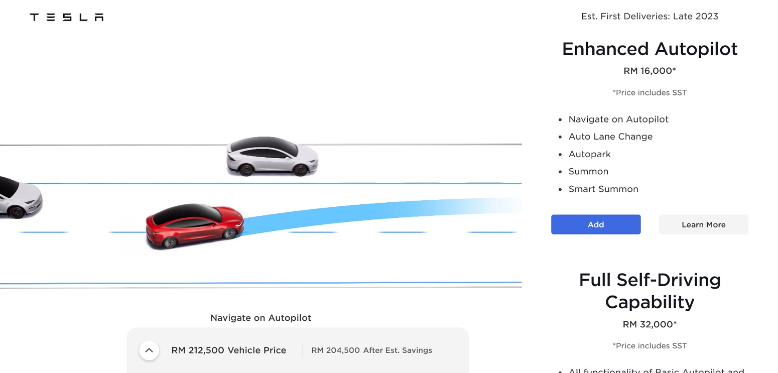 malaysia, tesla, tesla model 3 now available for order online
