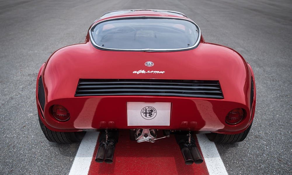 alfa romeo reimagines the 33 stradale for the electrified world