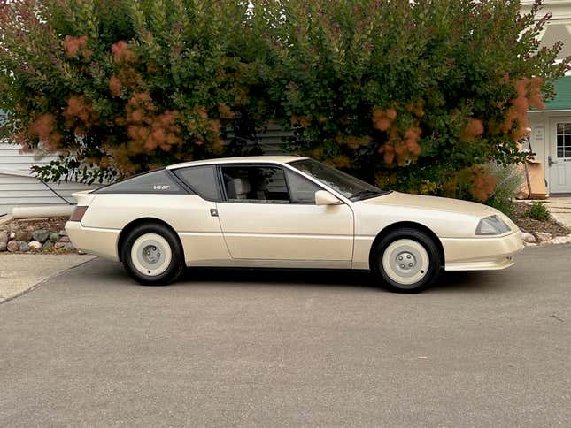 this pristine 1986 renault alpine gt atmo made its way to kansas and now it could be yours